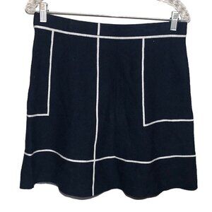 Saks Fifth Avenue Argyle Grid Skirt Midi